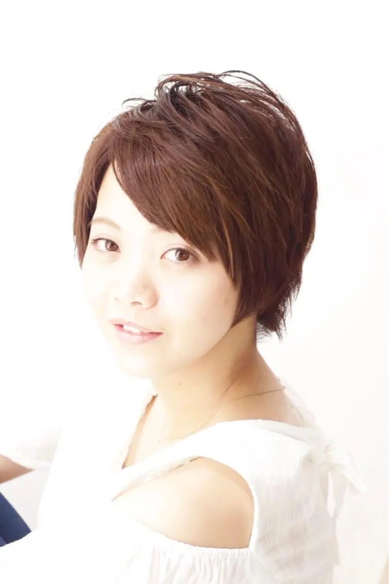 ショート アッシュ ショートヘア カット ヘアカラー Lindo 本田のヘアスタイル
