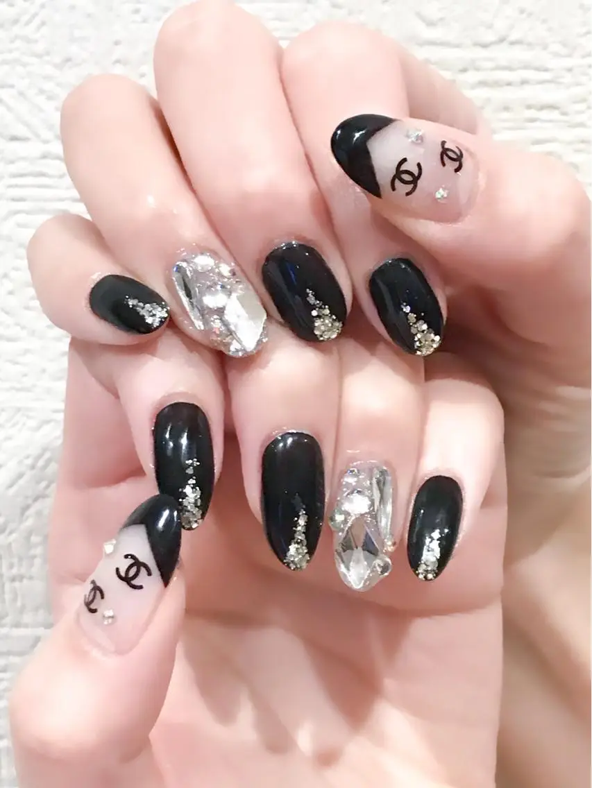 ネイル キラキラネイル 韓国ネイル Nyanco Nailのネイルデザイン