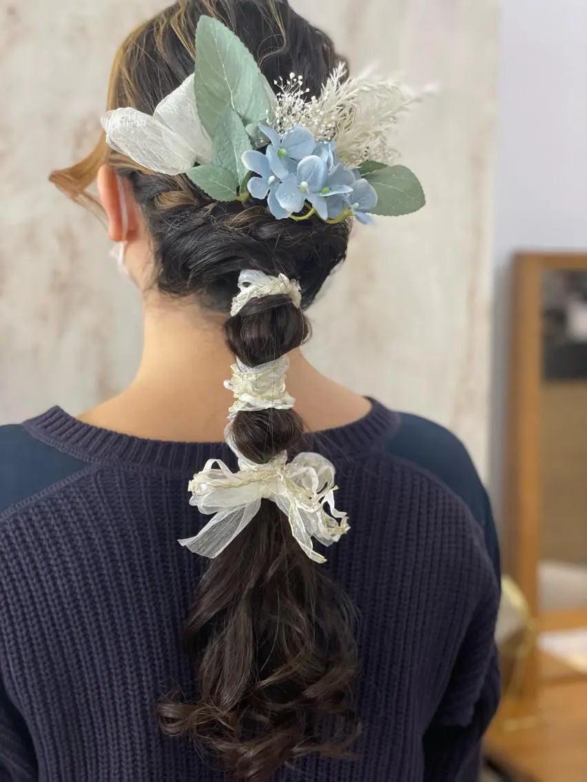 ヘアアレンジ 艶髪🇰🇷髪質改善 🎀ikuno🎀のヘアスタイル