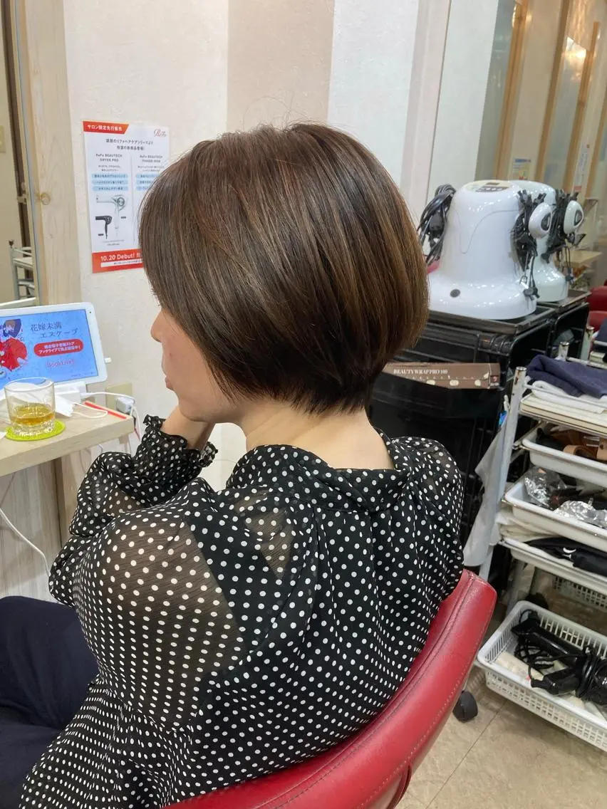 ショート カラー ショート専門 笠井翔太のヘアスタイル