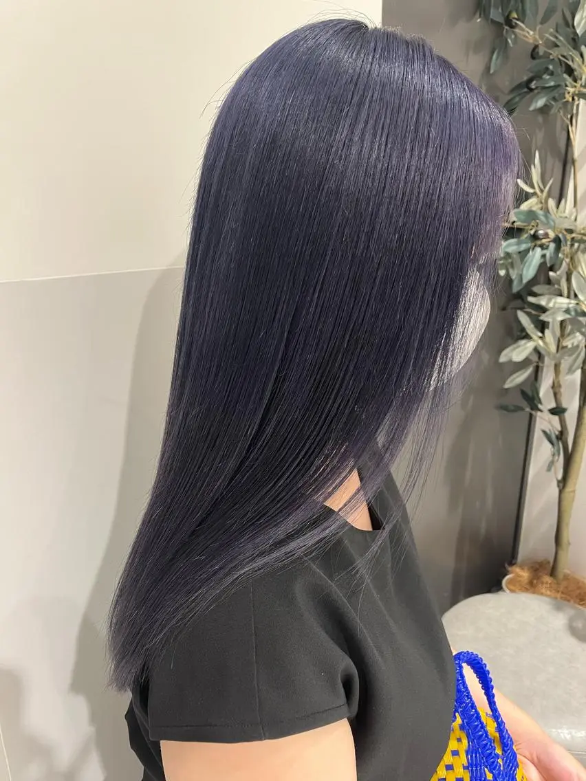 ロング カット ヘアカラー トリートメント aoi ♡グレージュ ・ベージュカラーのヘアスタイル
