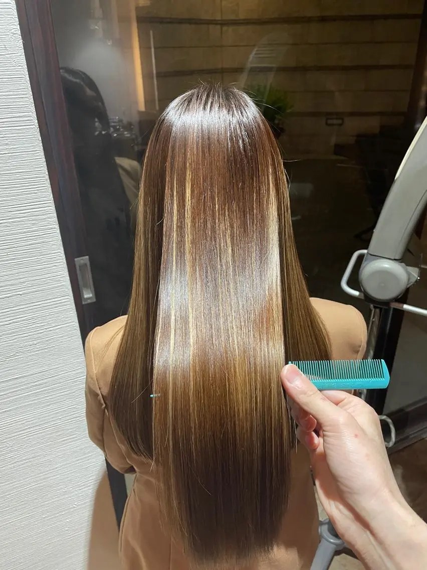 ロング トリートメント 酸性ストレート stylist YUTOのヘアスタイル