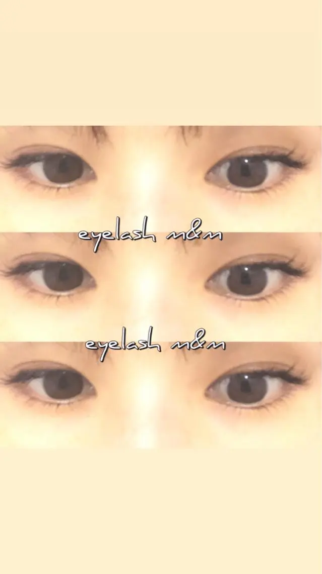 マツエク・マツパ 下まつげエクステ Eyelash m&mのマツエク・マツパデザイン