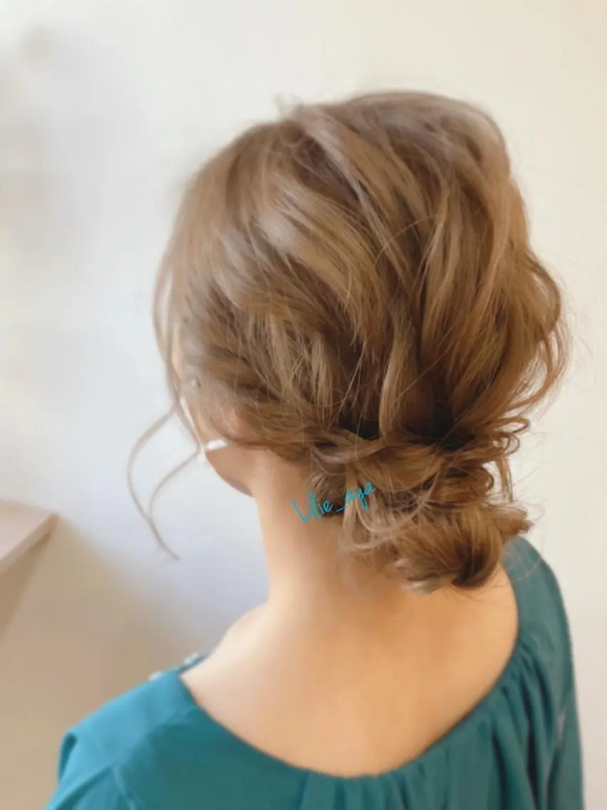 ヘアアレンジ ヘアセット Poly-F... ayaのヘアスタイル