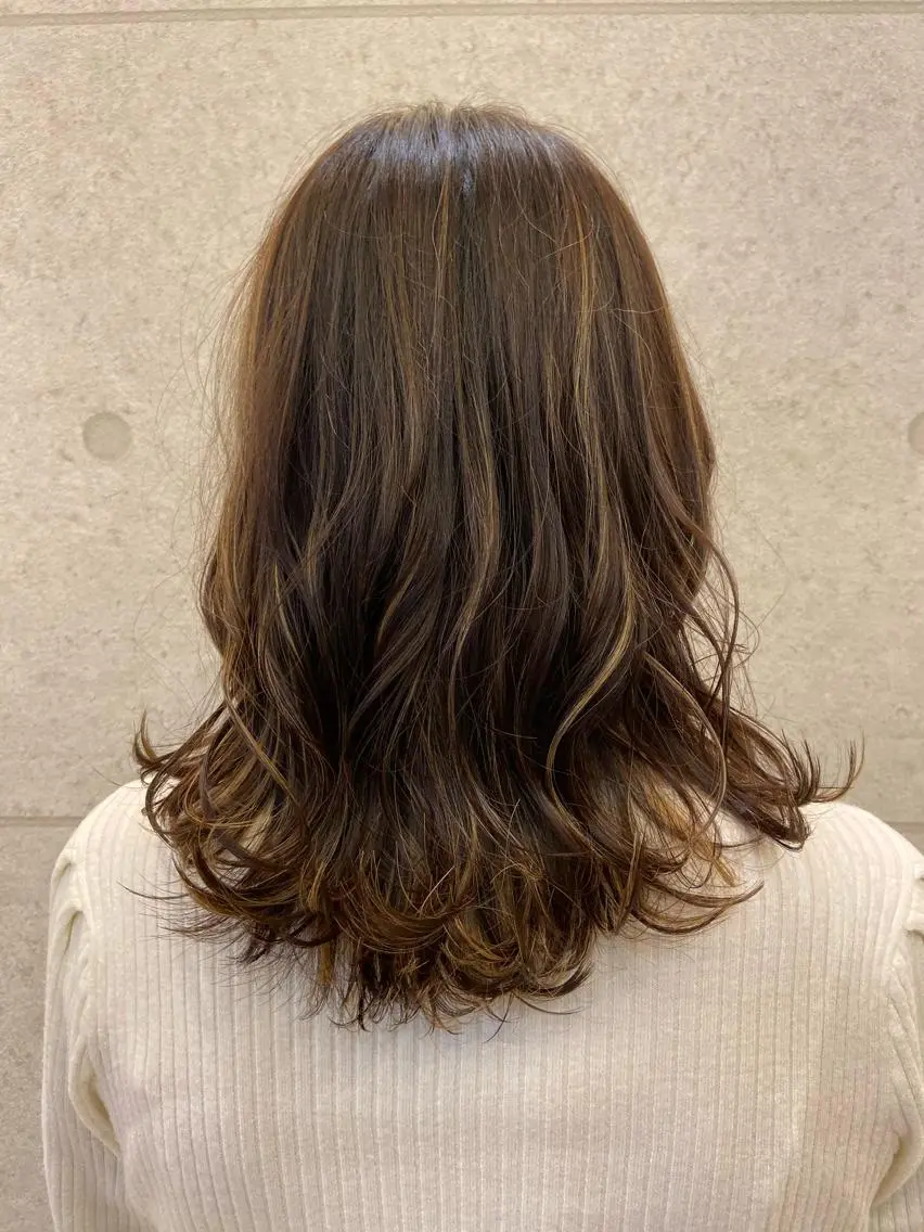 ミディアム 外ハネヘア 石橋遼統 /ショートボブのヘアスタイル