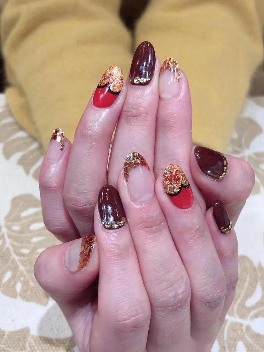 ネイル 持ち込み ハンドネイル M's Style NAIL BARのネイルデザイン