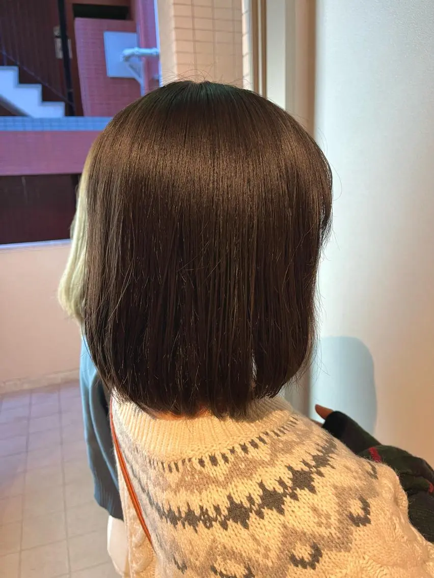 ミディアム カット うしだ かおるのヘアスタイル
