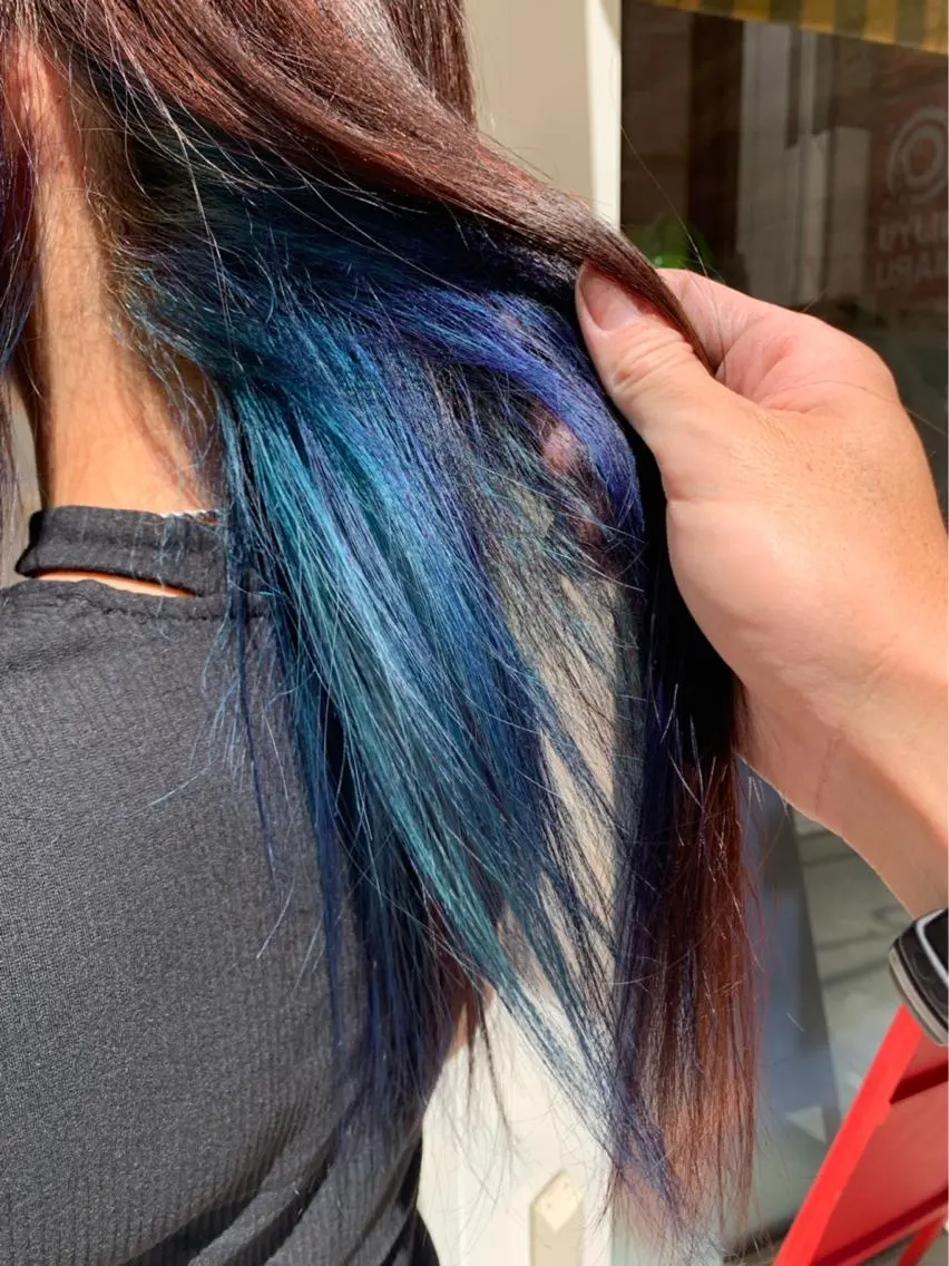 セミロング カラー 🫟Blanco🫟 Color&Careのヘアスタイル