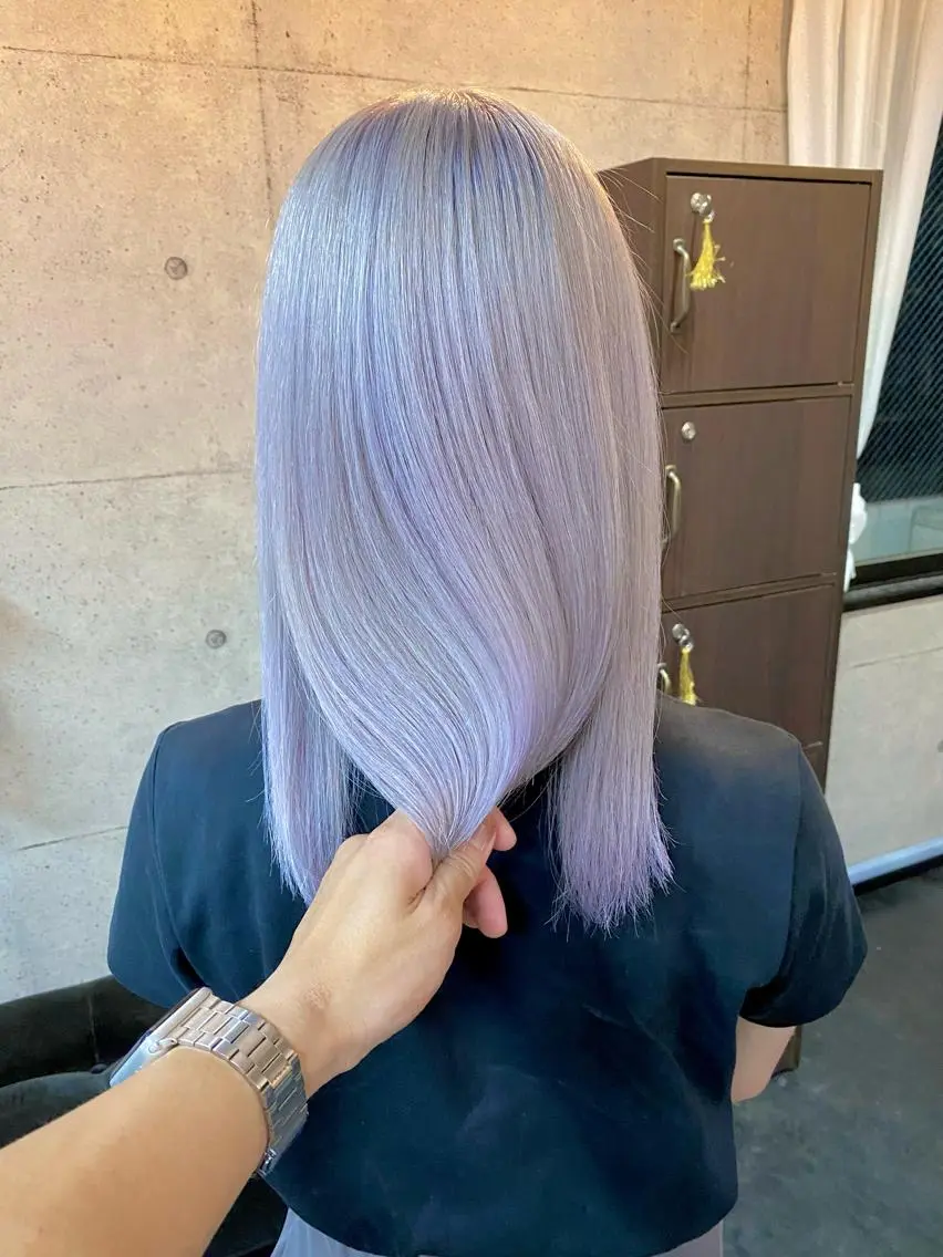 ミディアム カラー ヘアカラー トリートメント ⭕️ダメージレス特化 髪質改善🥇丸山憲人のヘアスタイル
