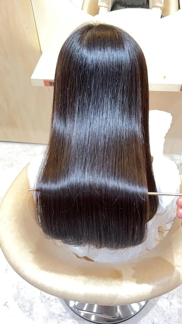 ロング カット 縮毛矯正 大人メンズパーマ メンズ特化　萱原大幹のヘアスタイル
