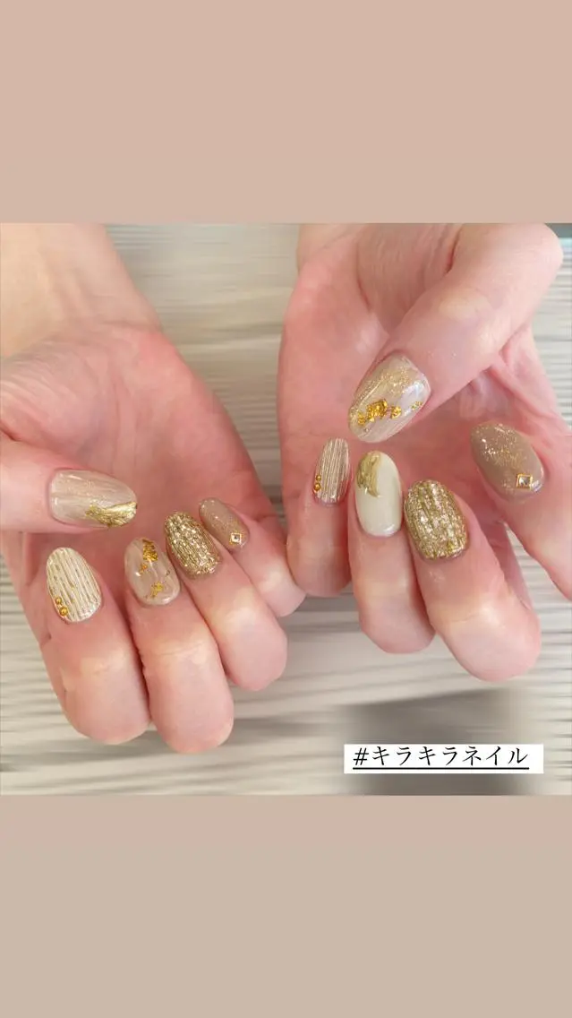 ネイル ハンドネイル ハンドケア 森山 舞のネイルデザイン
