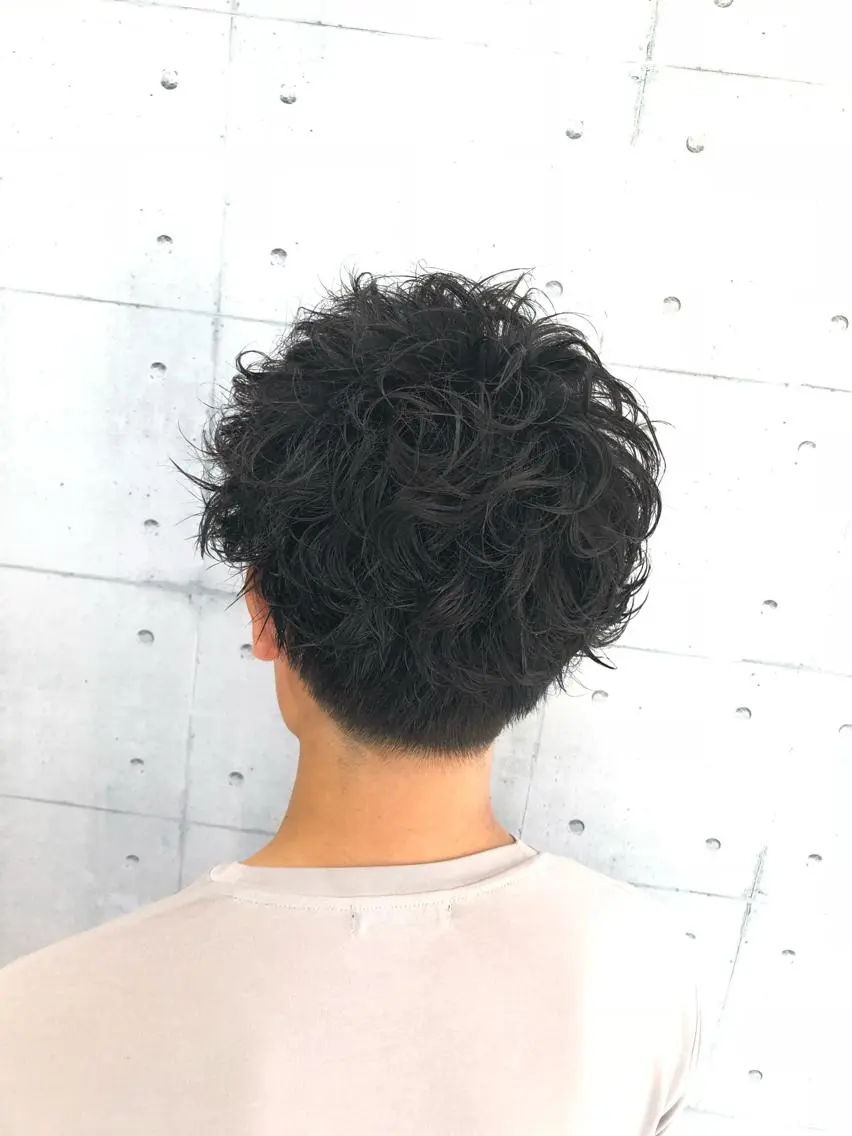 メンズ メンズパーマ 北脇 健治のヘアスタイル