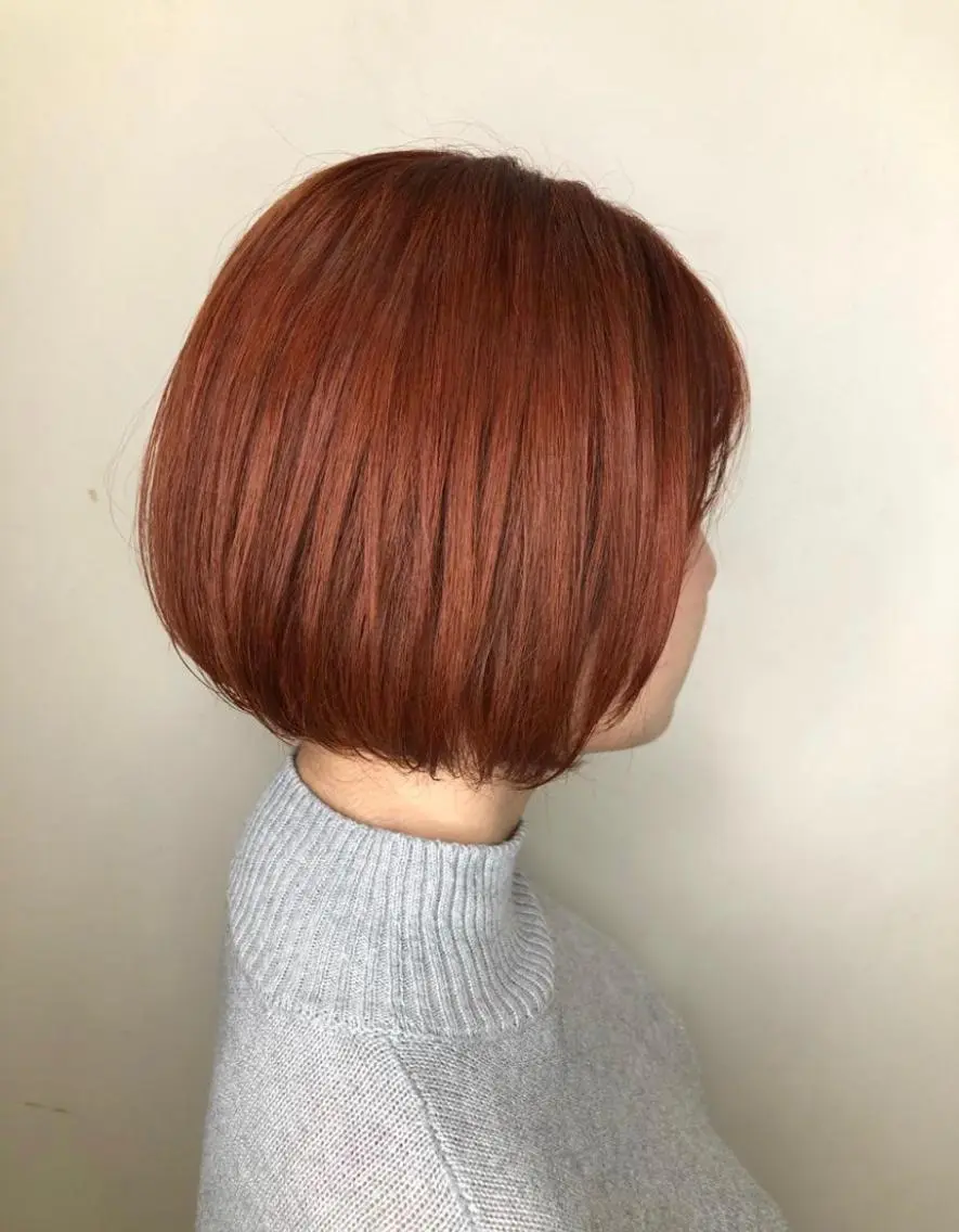 ショート カラー ブリーチ ブラウンカラー オレンジ Kimura Miyukiのマツエク・マツパデザイン