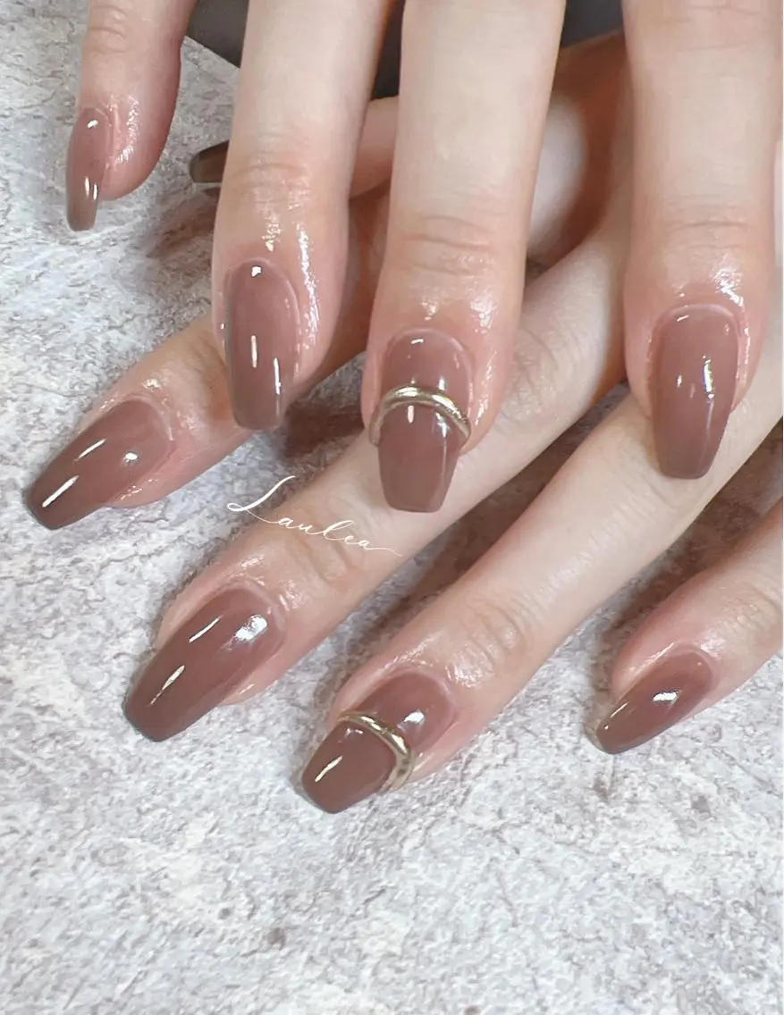 ネイル フットネイル 韓国ネイル ハンドネイル nail salon Lauleaのネイルデザイン