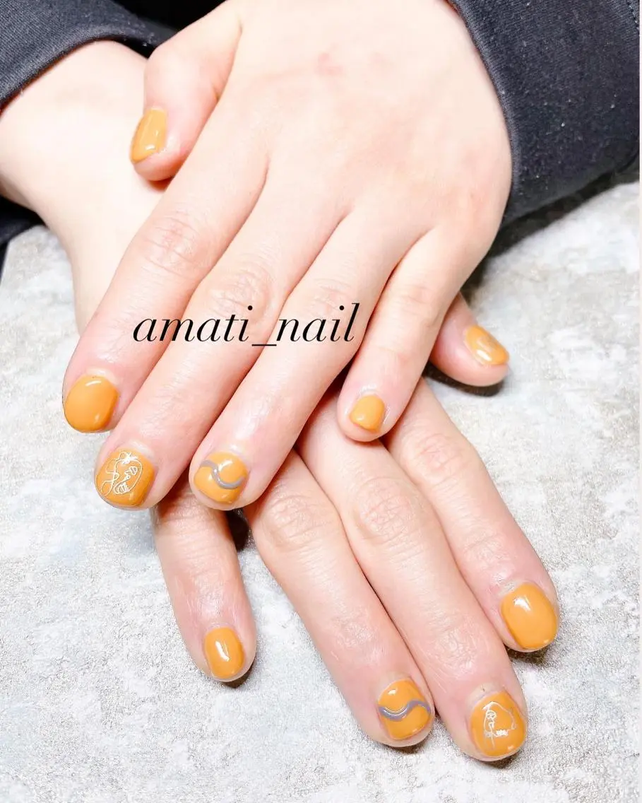 ネイル ミラーネイル ニュアンスネイル ワンカラーネイル ハンドネイル amati_nail TAKAKOのネイルデザイン