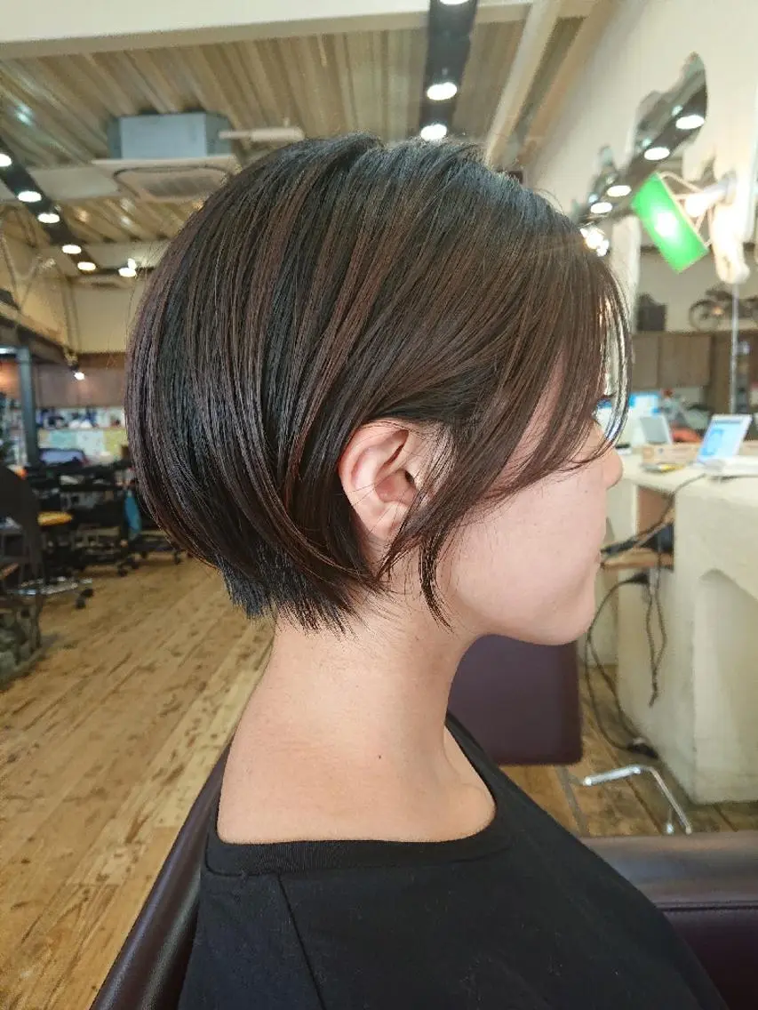 ショート 丸みショート ショートヘア 「sumi」 AMIのヘアスタイル