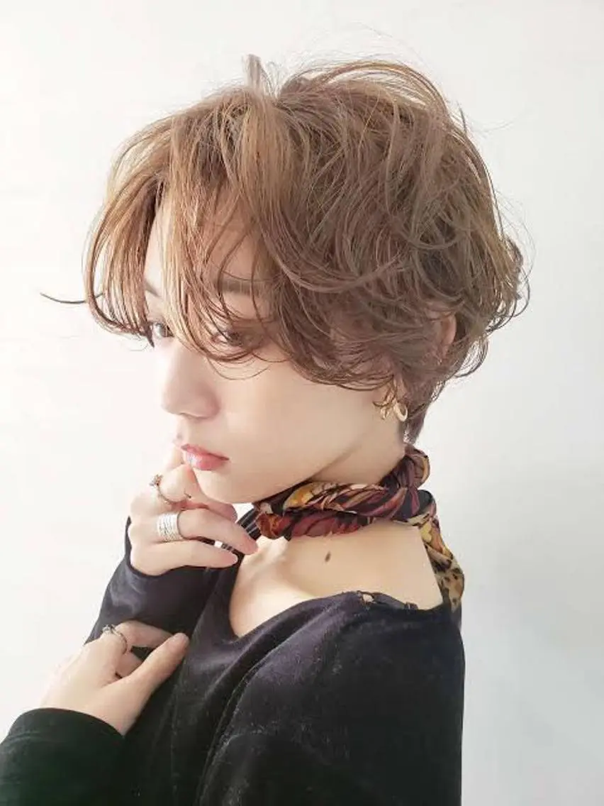 ショート パーマ 期間限定無料カット まつきのヘアスタイル