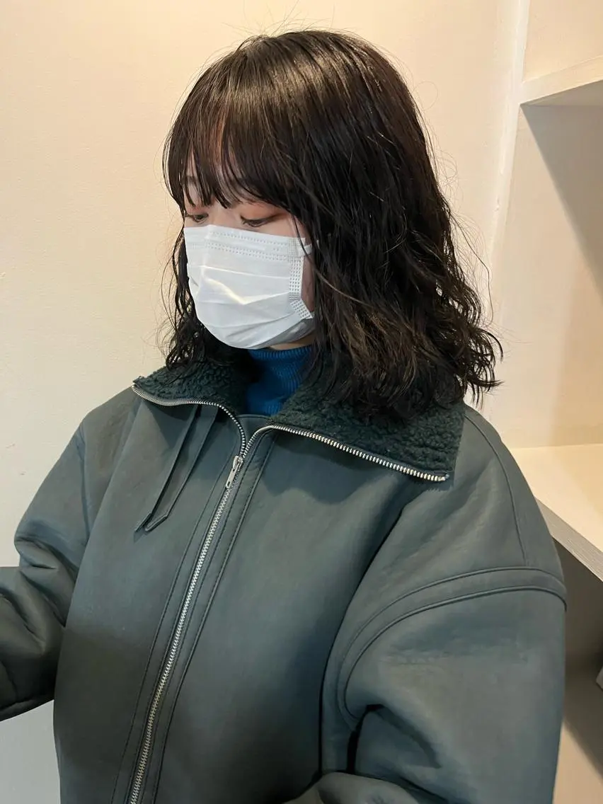 セミロング 髪質改善/艶カラー MISATOのヘアスタイル