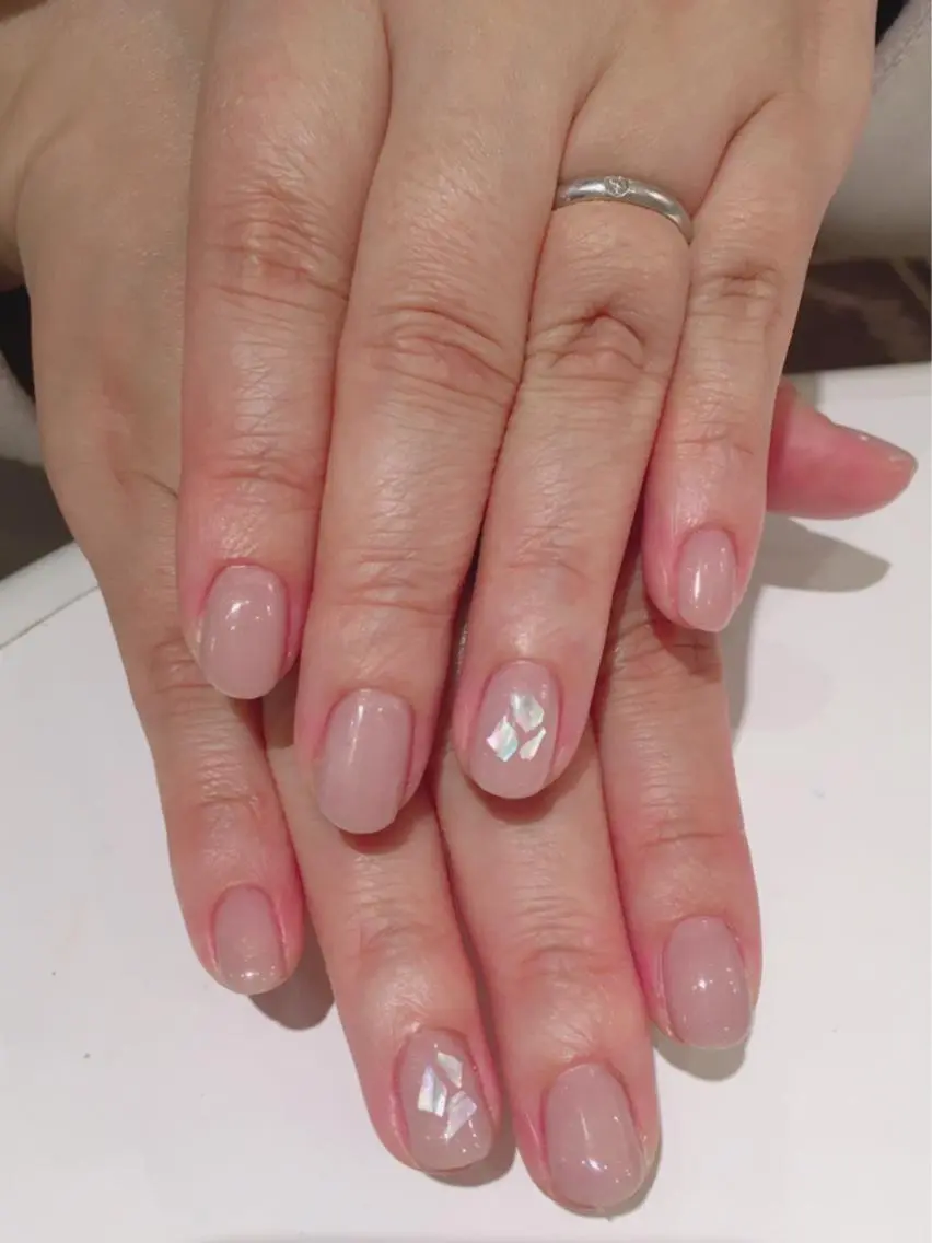 ネイル ビジューバイアクイユ ネイルズ 東中野店のネイルデザイン