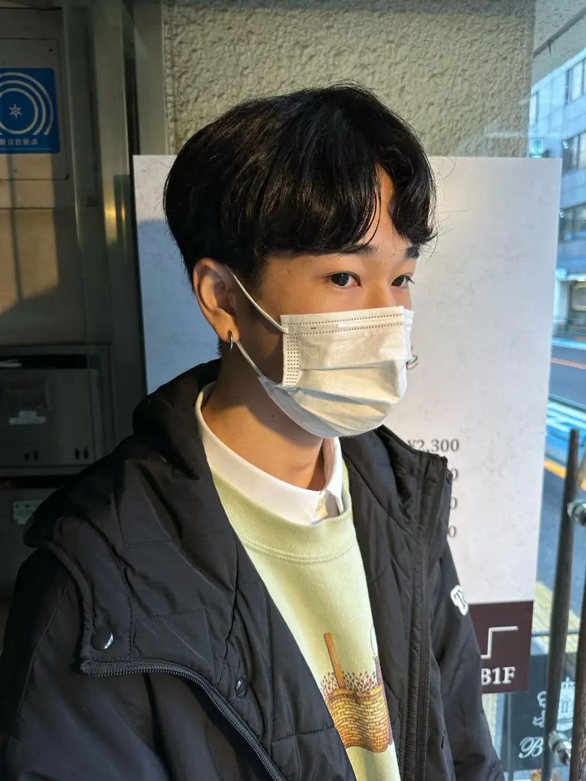 メンズ カット スパのヘアスタイル