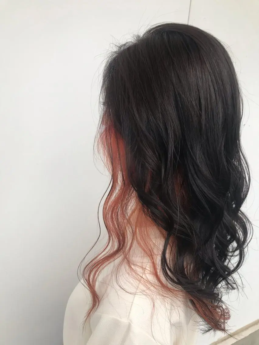 セミロング カット ヘアカラー トリートメント 下條 真のヘアスタイル