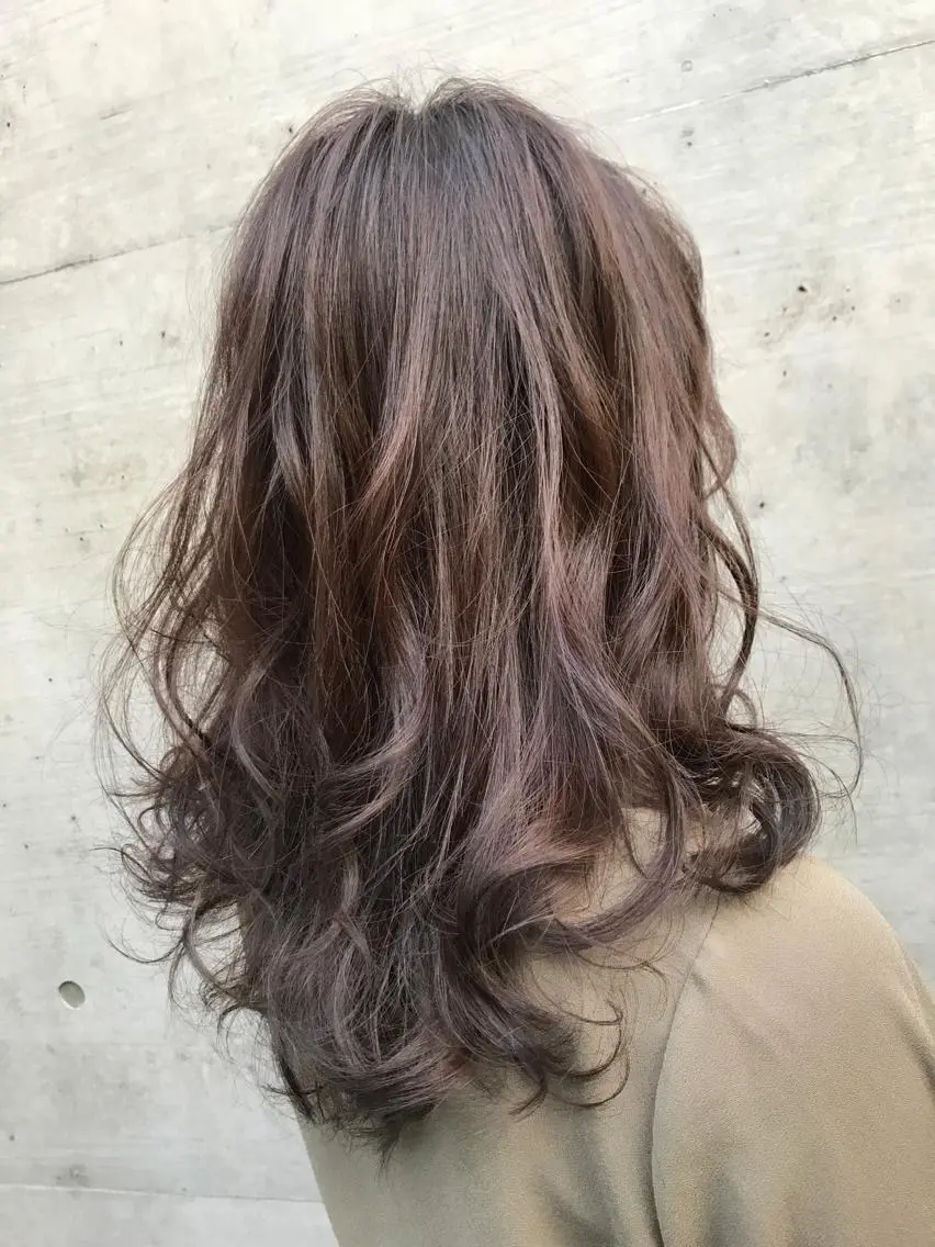 セミロング カラー 店長担当🌟 矢吹ガブリエル🌟のヘアスタイル