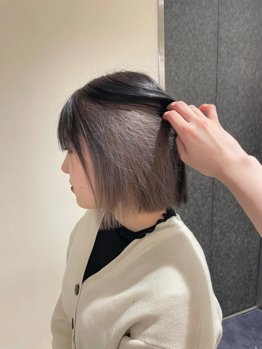 ミディアム ヘアカラー ♡透明感/艶カラー/ M a I ♡のヘアスタイル