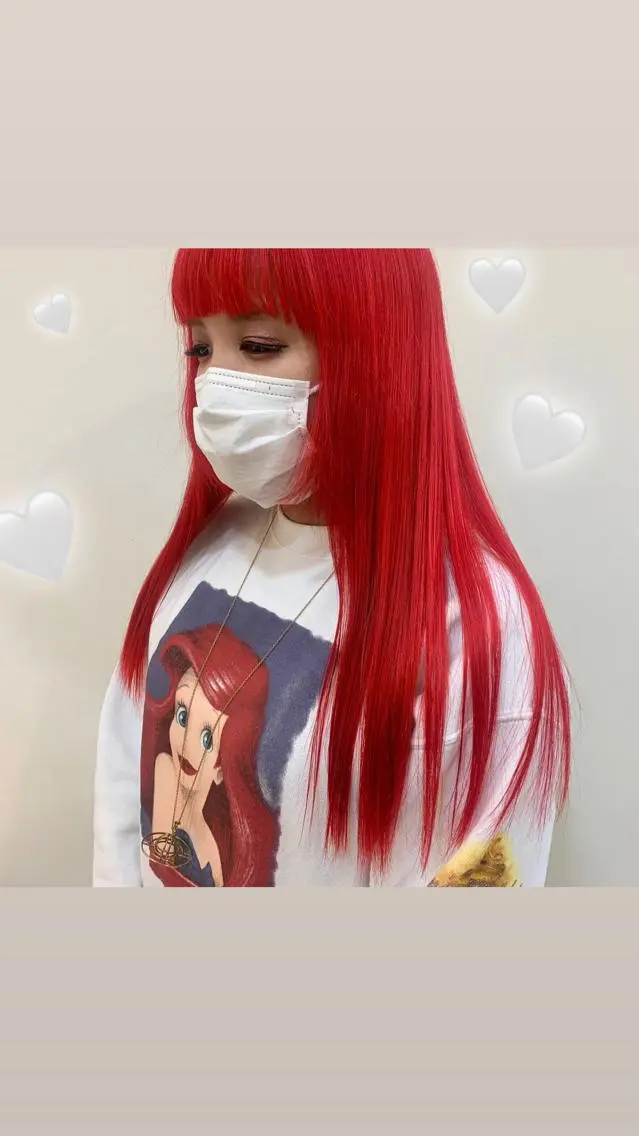 ロング カラー ヘアカラー エクステ指名数 No.1💖ゆい🌈のヘアスタイル