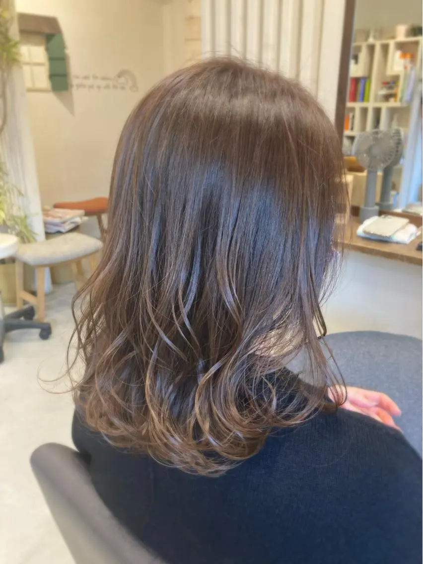 ミディアム 撮影モデル募集中☆ オグリヤスエのヘアスタイル