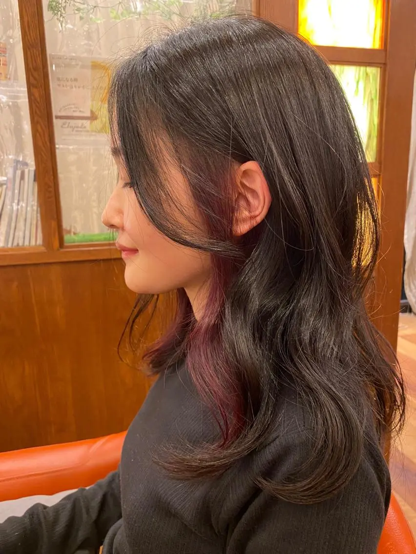 ロング 香取 里実のヘアスタイル