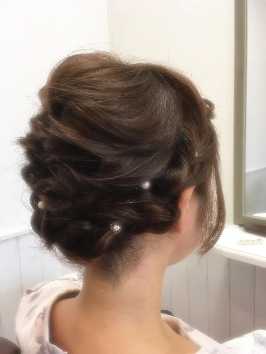 ヘアアレンジ ✨メテオ　髪質改善✨ シバタのヘアスタイル