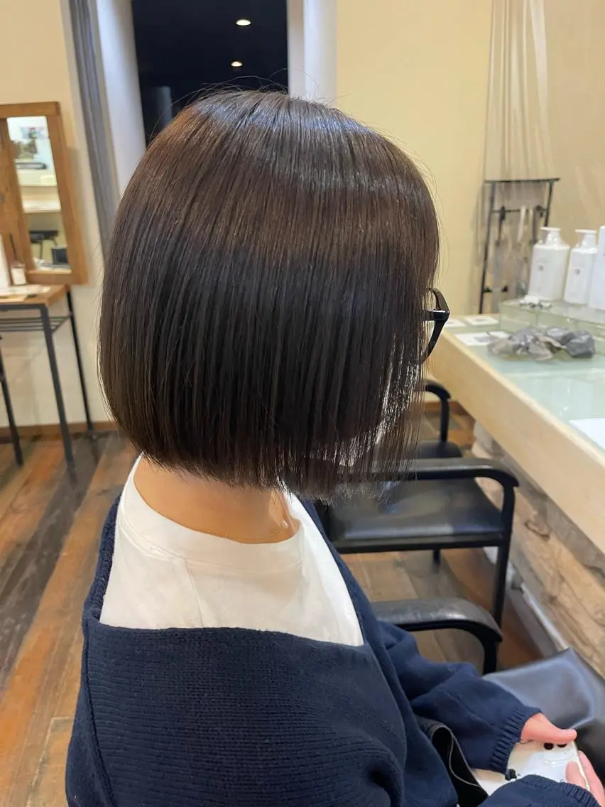 ショート 梶原 真帆のヘアスタイル