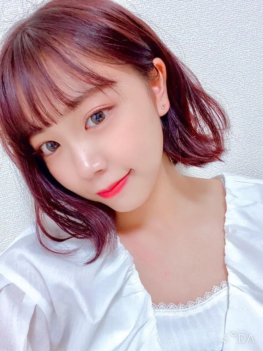 ミディアム 切りっぱなしボブ ボブ カット タカツド ユウキのヘアスタイル