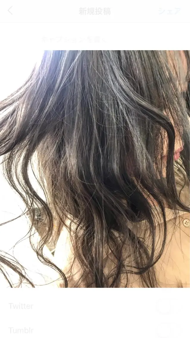 ミディアム ヨシダ トオルのヘアスタイル