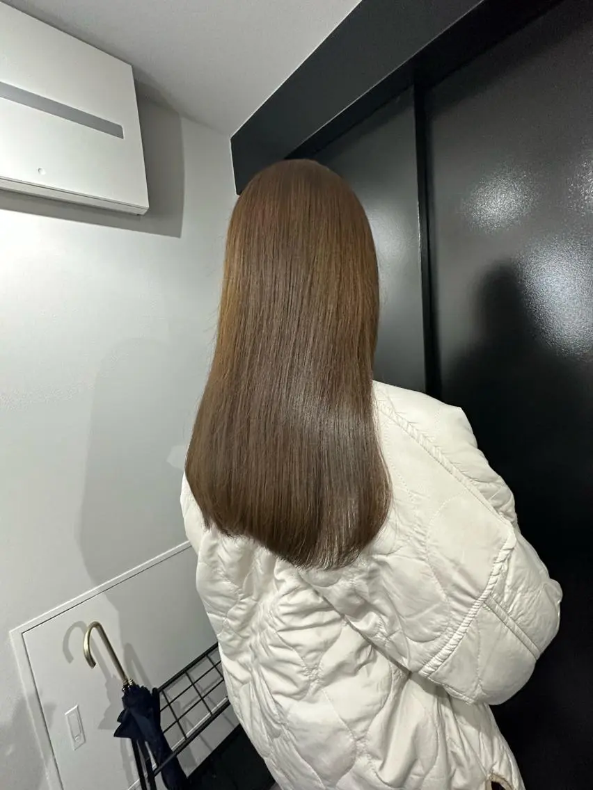 ロング カラー ヘアカラー トリートメント 近藤千翔🩵 髪質改善Periodのエステ・リラクイメージ