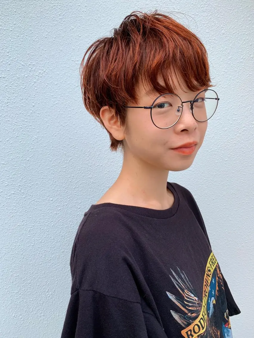 ショート カラー カット ヘアカラー tipi 香椎・千早のヘアスタイル