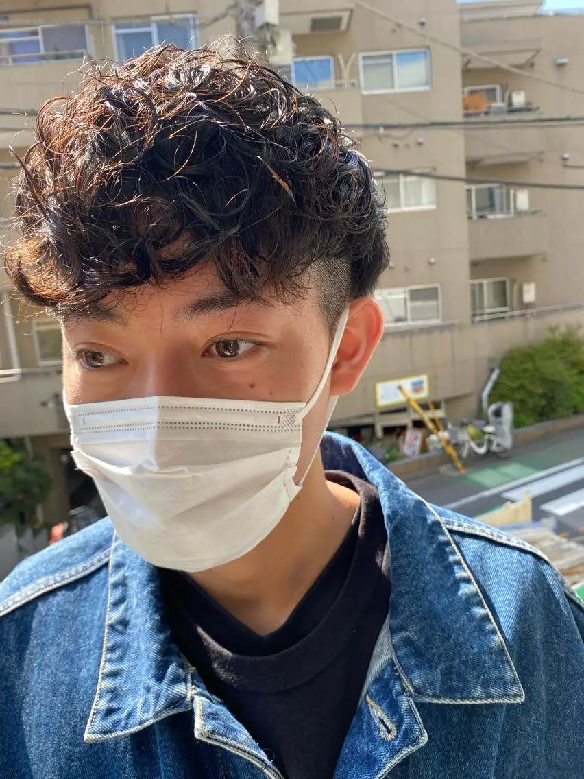 ショート カラー パーマ メンズ アイブロウ 渋谷パーソナルカラー 診断🌈✨井上のその他イメージ