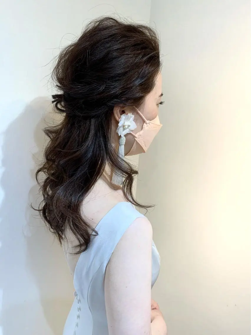 セミロング ヘアセット LITTLE _KATOのヘアスタイル