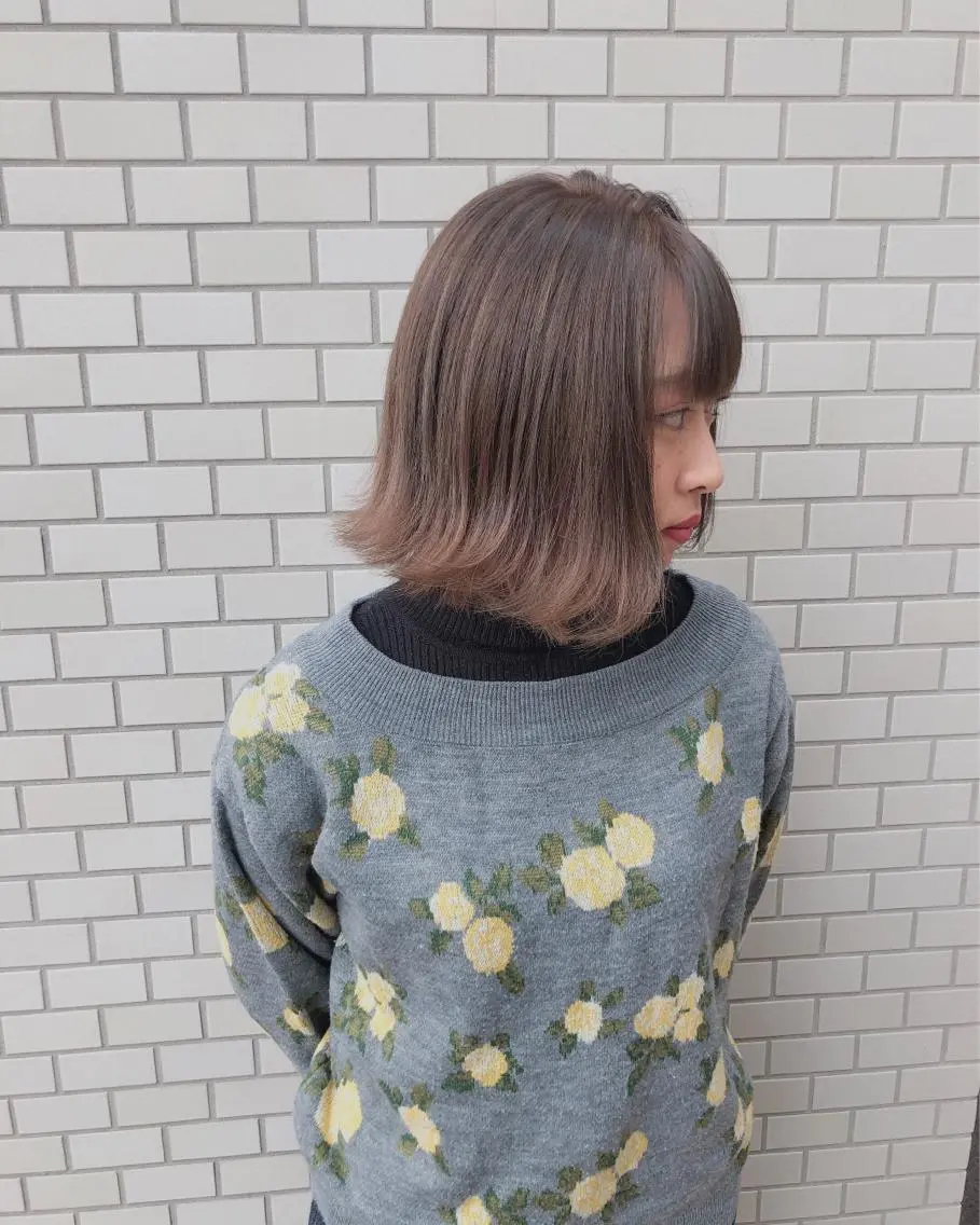 ショート ボブ 外ハネヘア ショートが得意✂️ 藤城建太のヘアスタイル