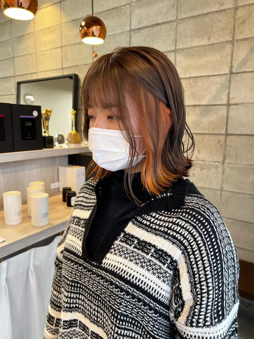 カラー 椎葉 みはるのヘアスタイル