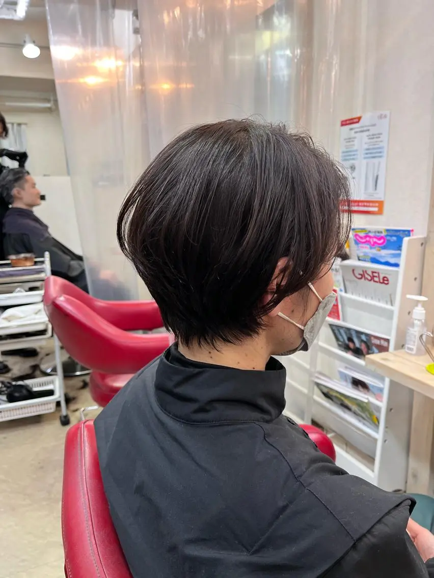 ショート カラー ショート専門 笠井翔太のヘアスタイル
