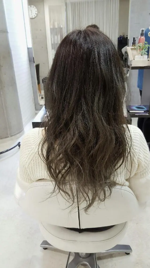 ロング 髪質改善×レイヤー 高嶋のヘアスタイル