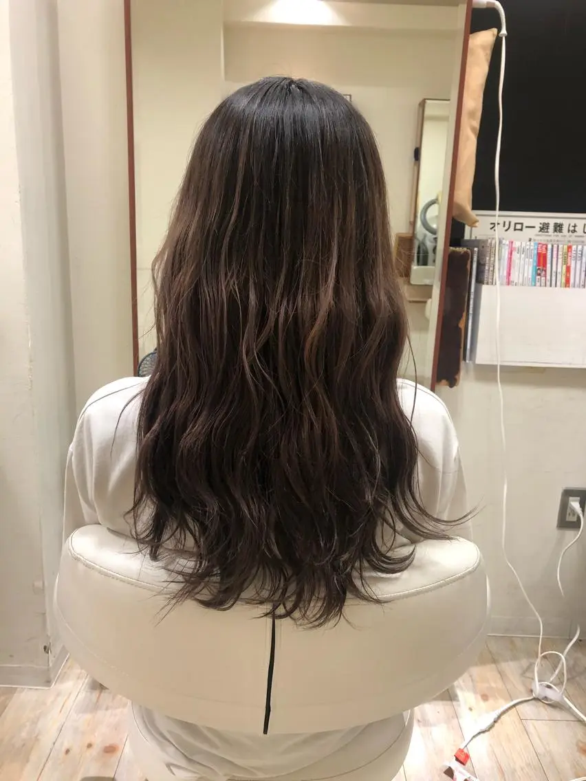 カラー 縮毛矯正/髪質改善 白髪ぼかし/裕香のヘアスタイル