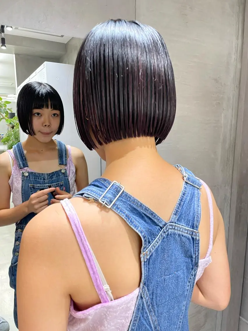 ショート カット トリートメント 👑ボブはお任せ ミヤノ👑のヘアスタイル
