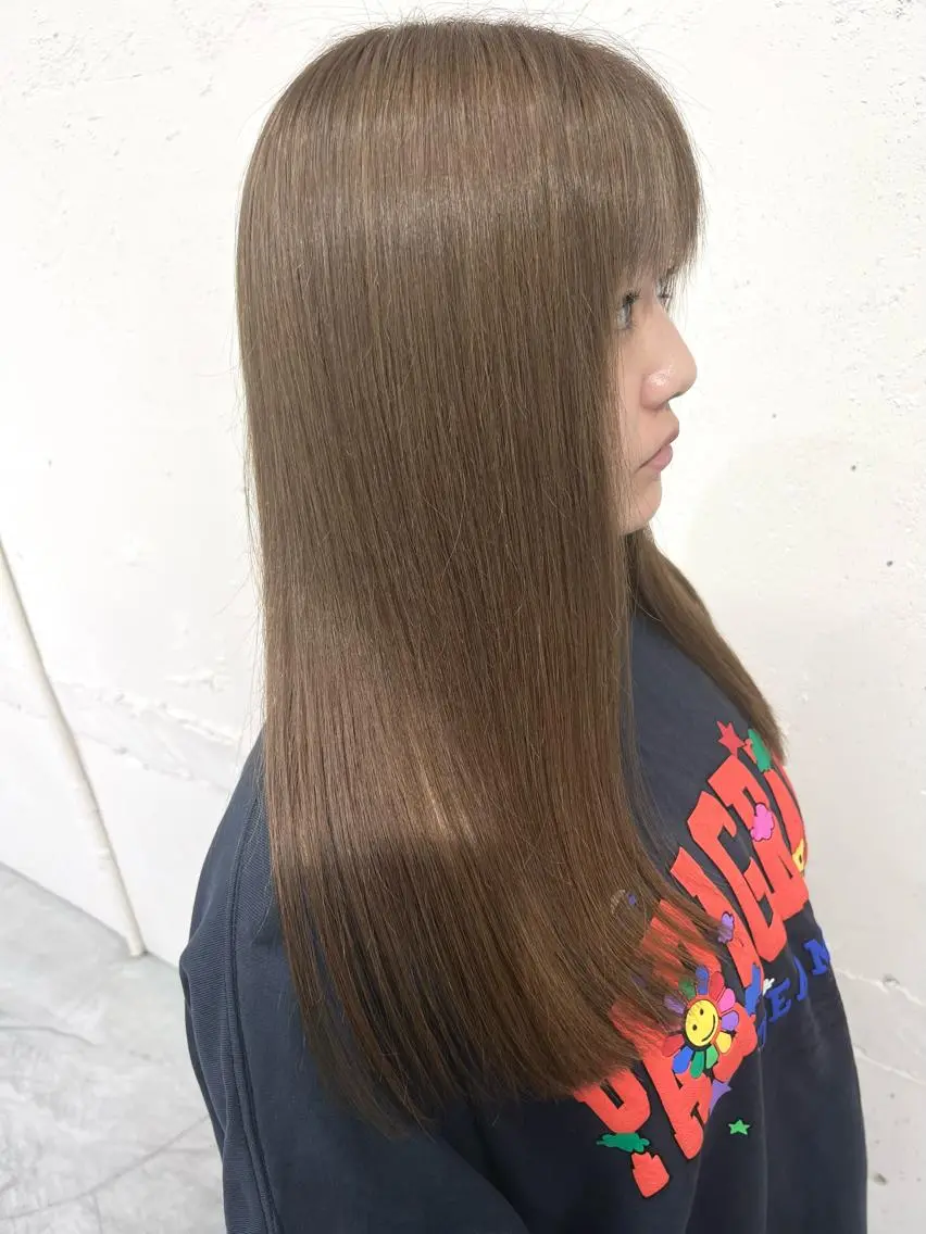 セミロング 髪質改善 トリートメント N4C エヌフォーシーのヘアスタイル