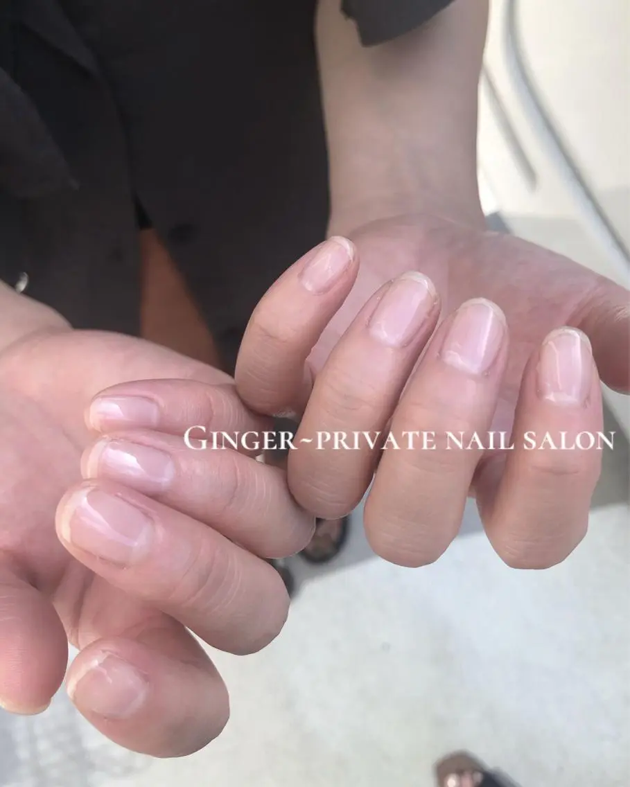 ネイル フットネイル グラデーション ニュアンスネイル オフィスネイル ginger nail&spaのネイルデザイン