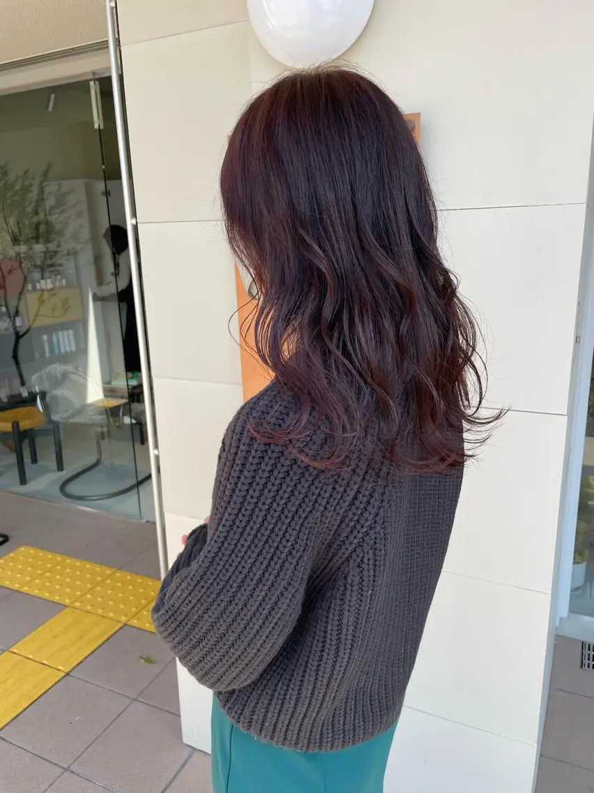セミロング 千原 海颯のヘアスタイル