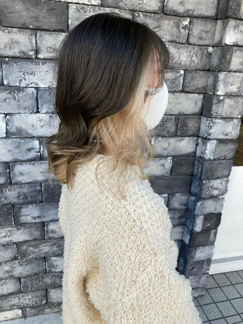 セミロング カラー カット トリートメント ヘアセット ✂️似合わせの魔術師 石田一樹✂️のヘアスタイル