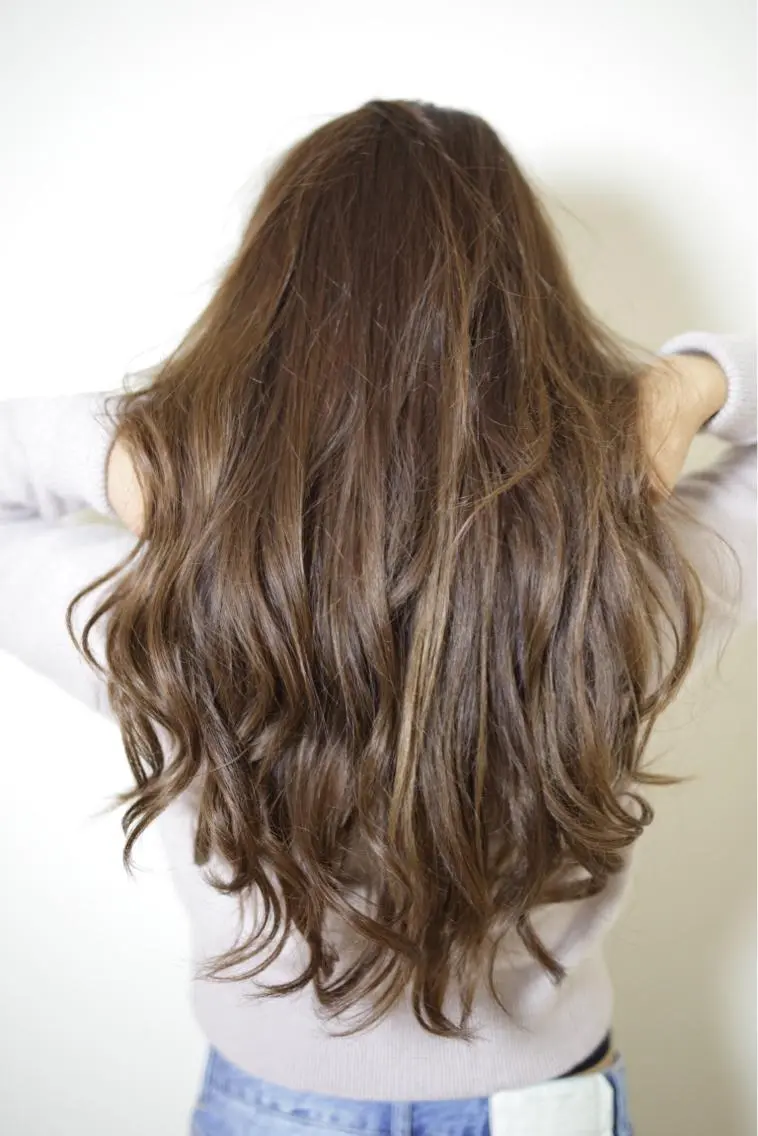 ロング カラー ベージュカラー タジマ ヤスヒサのヘアスタイル