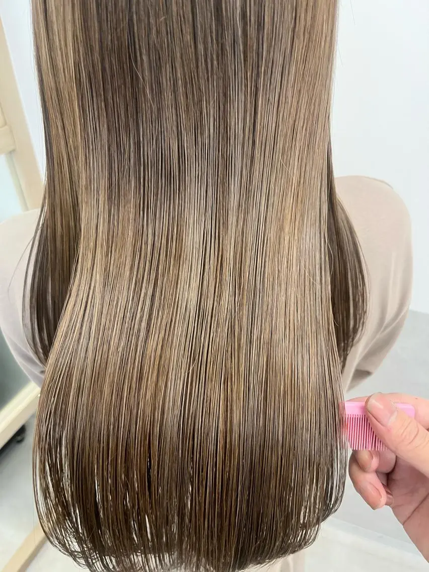 ロング カット トリートメント 天野 涼のヘアスタイル